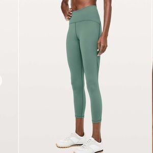 Lululemon Train Times 25” - Size 2, Green Smoke